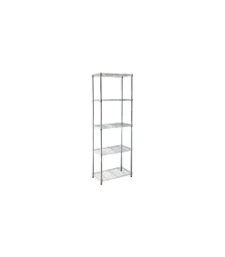 Estanteria stylo 5 baldas cromadas 180 cm(alto) 60cm(ancho) 35 cm(fondo)