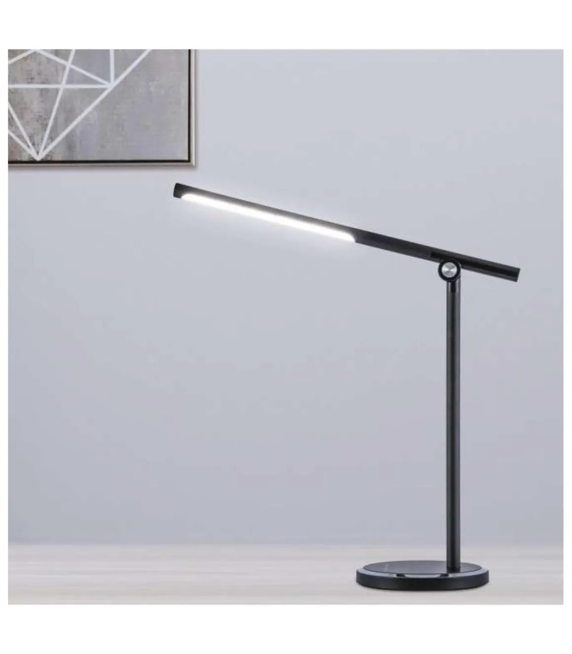 Flexo led Acacia en acabado negro 50 cm(alto)40 cm(ancho)15 cm(largo)