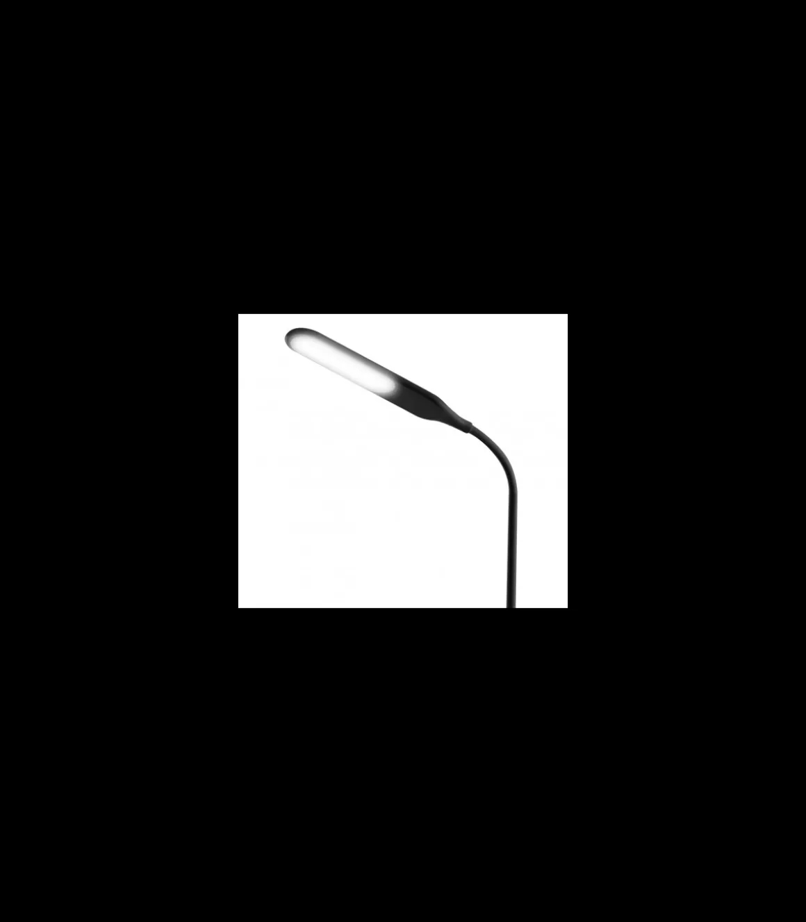 Flexo led Loto negro 50 cm(alto)35 cm(ancho)17 cm(largo)