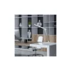 Flexo led modelo Karim acabado plata, 42cm(alto) 6cm(ancho) 24cm(largo).