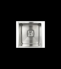 Fregadero de un seno en inox Francia, 20 cm(alto) 44 cm(ancho) 44 cm(largo)