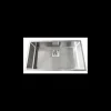Fregadero de un seno en inox Israel, 77,6 cm(ancho)43,6 cm(largo)