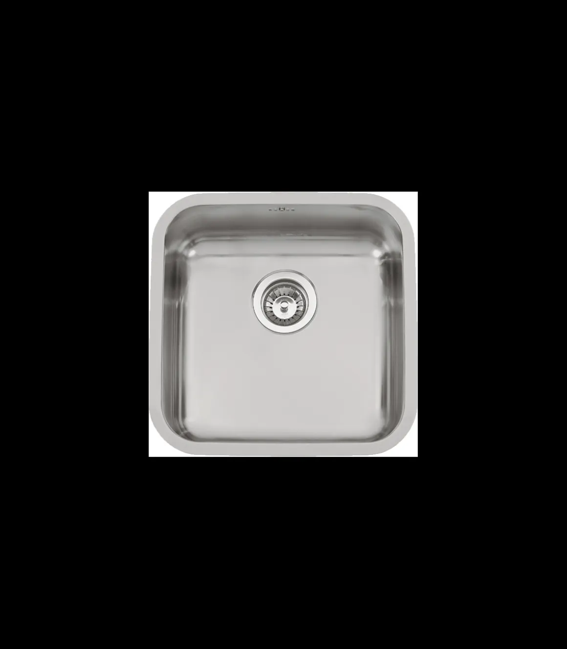 Fregadero de un seno en inox Mexico 19 cm(alto) 45 cm(ancho) 45 cm(largo)