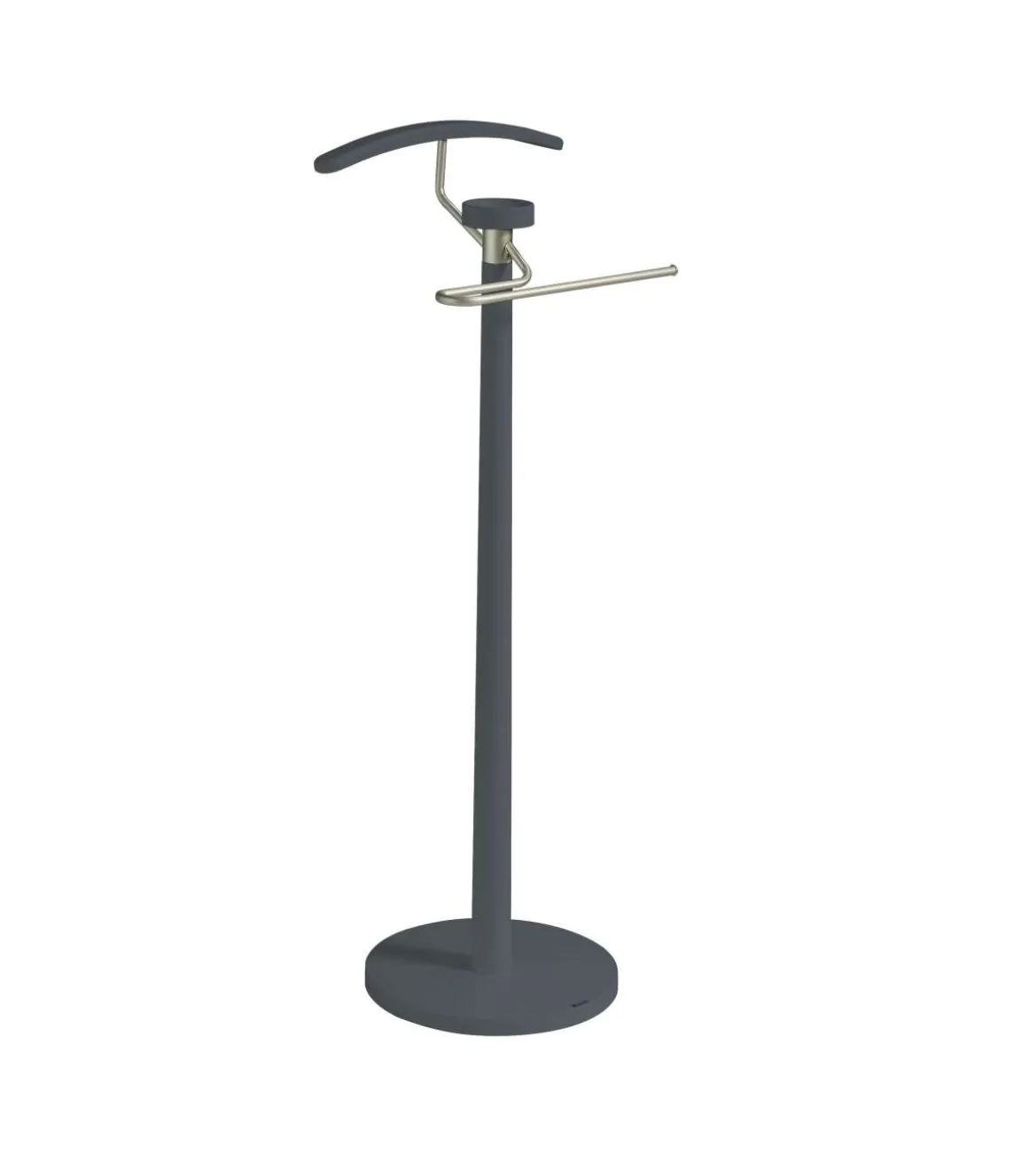 Galan 338 cromo satinado lacado en azabache. 112 cm(alto), 46 cm(ancho), 34 cm(fondo)