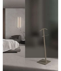 Galán 302 herraje cromo satinado lacado moka, 112 cm(alto)46 cm(ancho)32 cm(largo)