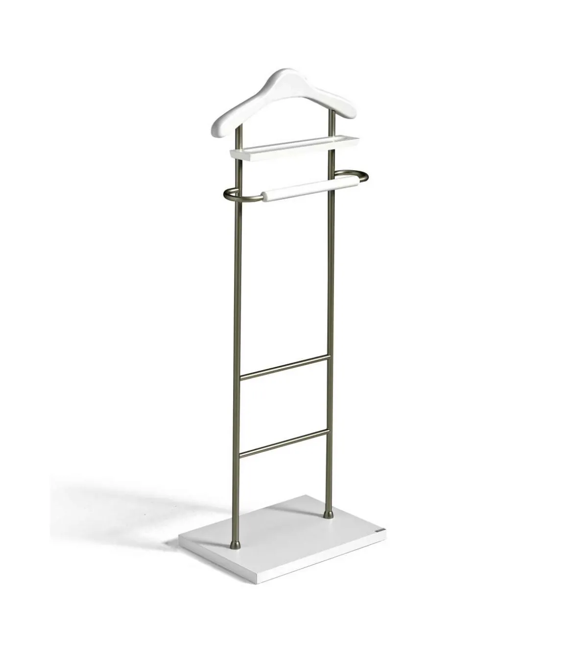 Galán 313 herraje cromo satinado lacado blanco, 110cm(alto) 45cm(ancho) 28cm(largo)