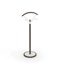 Galán 315 herraje metálicos lacado en color wengué/blanco, 117cm(alto) 42cm(ancho )34cm(largo)