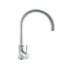 Grifo monomando Bélgica en color cromo 38,9 cm(alto)21,5 cm(largo)