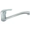 Grifo monomando Costa Rica cuerpo bajo en cromo 12 cm(alto) 22,5 cm(largo)