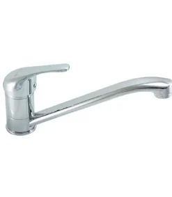 Grifo monomando Costa Rica cuerpo bajo en cromo 12 cm(alto) 22,5 cm(largo)