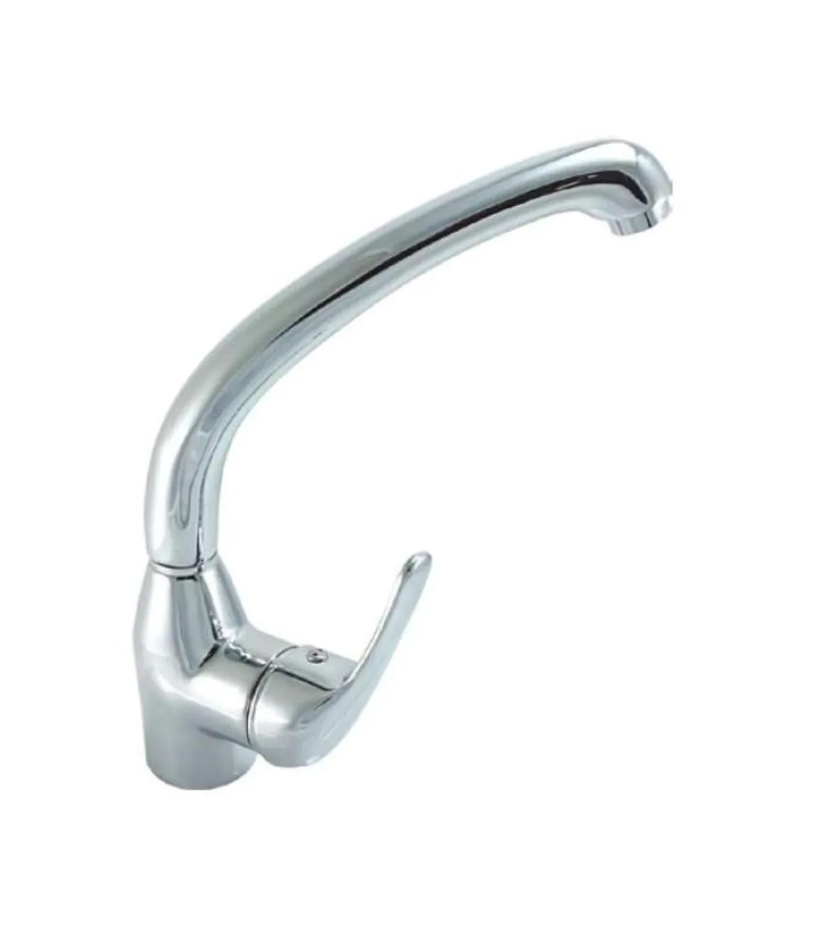 Grifo monomando Croacia en color cromo 27,9 cm(alto) 17,5 cm(largo)