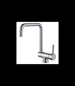 Grifo Monomando Fregadero Abatible Cromo, 31cm(alto) 22.1cm(largo).