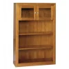 Libreria 2 puertas en madera maciza 151.5 cm(alto)100 cm(ancho)37 cm (largo)