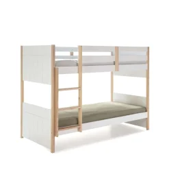 Litera 90 cm Tiana cera blanco/natural Largo: 200 cm Ancho: 104.5 cm Alto: 155 cm