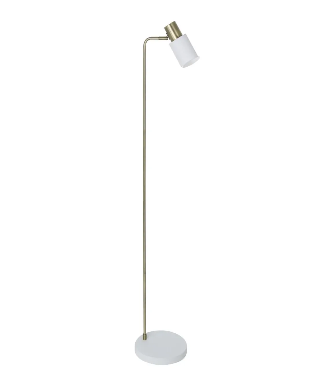 Lámpara de pie modelo Maena acabado blanco 143cm(alto) 23cm(ancho) 23cm(largo)