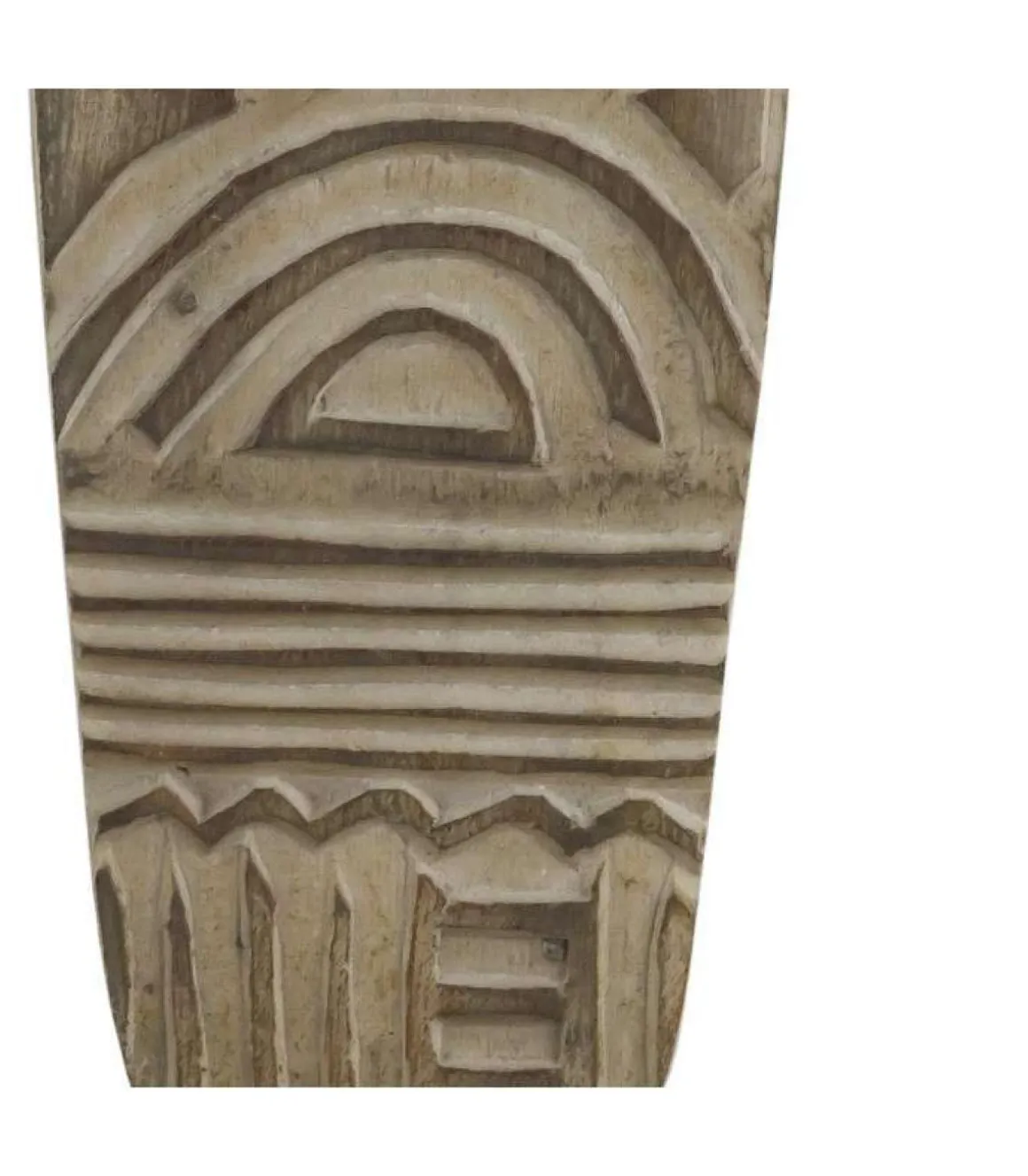 Lámpara rincón Tribale acabado madera, 55cm (alto) 25cm (ancho).