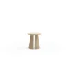 Mesa auxiliar de rincón modelo Cep acabado natural claro, 50cm(ancho) 50.1cm(alto) 50cm (largo)