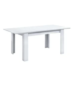 Mesa comedor extensible Paris en color blanco artik 78 cm(alto)140-190 cm(ancho)90 cm(largo)