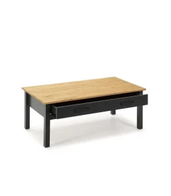 Mesa de centro Mariana acabado azul 40 cm(alto) 100 cm(ancho) 55 cm(largo)