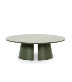 Mesa de centro modelo Cep varios acabado verde, 110cm(ancho) 36.5cm(alto) 110cm (largo)