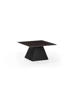 Mesa de centro modelo Jana acabado negro, 43cm(alto) 8cm(ancho) 80m(fondo).