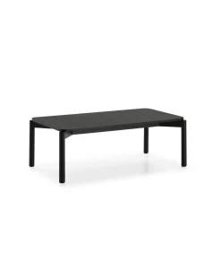 Mesa de centro para comedor modelo Atlas acabado negro, 60cm(ancho) 40cm(alto) 110cm(largo)