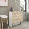 Mesa de cocina con alas abatibles Cosmos 31/86/140cm (ancho) 78cm (alto) 77cm (fondo).