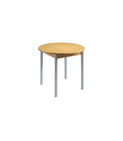 Mesa de cocina extensible tipo libro Fátima acabado roble 90/120 x 90 x 75.5 cm (largo x acho x alto)