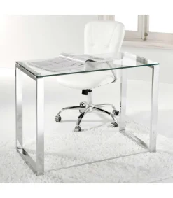Mesa De Escritorio Benetto Patas cromo 72cm(alto) 100cm(ancho) 50cm(fondo).