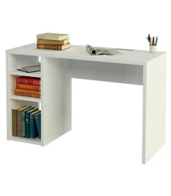 Mesa de estudio Sofia reversible en blanco. 75 cm(alto)120 cm(ancho)50 cm(fondo)