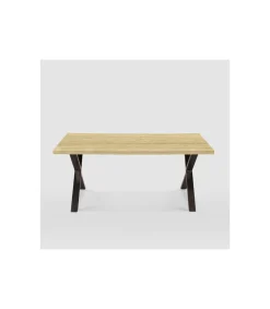 Mesa de salón modelo Cárite acabado haya. 160cm(ancho) 77cm(altura) 90cm(fondo)