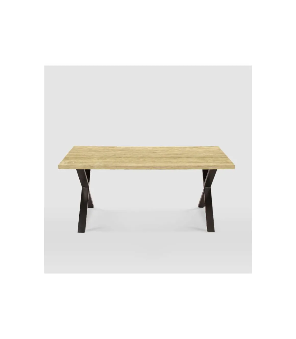 Mesa de salón modelo Cárite acabado haya. 160cm(ancho) 77cm(altura) 90cm(fondo)
