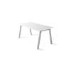 Mesa estudio Atrio acabado blanco, 73 cm(alto)140 cm(ancho)80 cm(fondo)