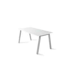 Mesa estudio Atrio acabado blanco, 73 cm(alto)140 cm(ancho)80 cm(fondo)