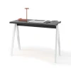 Mesa estudio Mod-629 acabado grafito/blanco, 47x 107 x 78 cm (fondo x ancho x alto)
