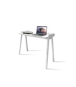 Mesa estudio Mod-Nairobi acabado blanco, 47 x 110 x 81 cm (fondo x ancho x alto)