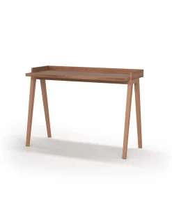 Mesa estudio Mod-Nairobi acabado nogal, 47 x 110 x 81 cm (fondo x ancho x alto)