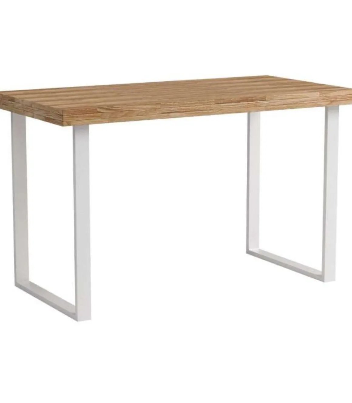 Mesa estudio Natural roble nordish estructura blanca 73 cm(alto)120 cm(ancho)60 cm(fondo)