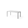 Mesa estudio Pórtico acabado blanco, 73 cm(alto)140 cm(ancho)80 cm(fondo)