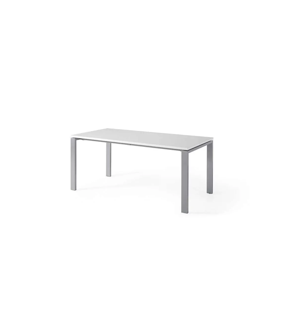 Mesa estudio Pórtico acabado blanco, 73 cm(alto)140 cm(ancho)80 cm(fondo)