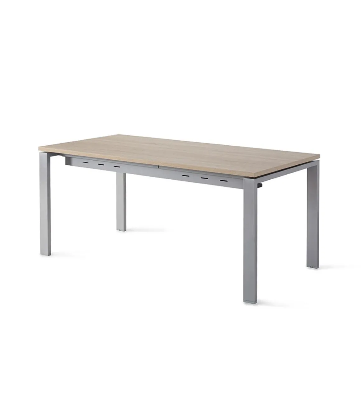 Mesa estudio Pórtico acabado olmo claro, 73 cm(alto)160 cm(ancho)80 cm(fondo)