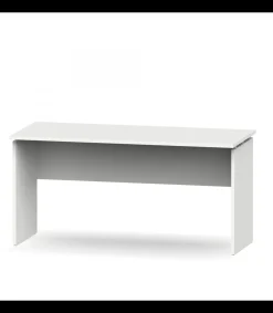 Mesa oficina o despacho Rivoli acabado blanco, 76cm(alto) 155cm(ancho) 68cm(fondo)