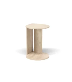 Mesa velador 540 para salón acabado roble claro, 62cm(alto) 46cm(ancho) 55cm(largo)