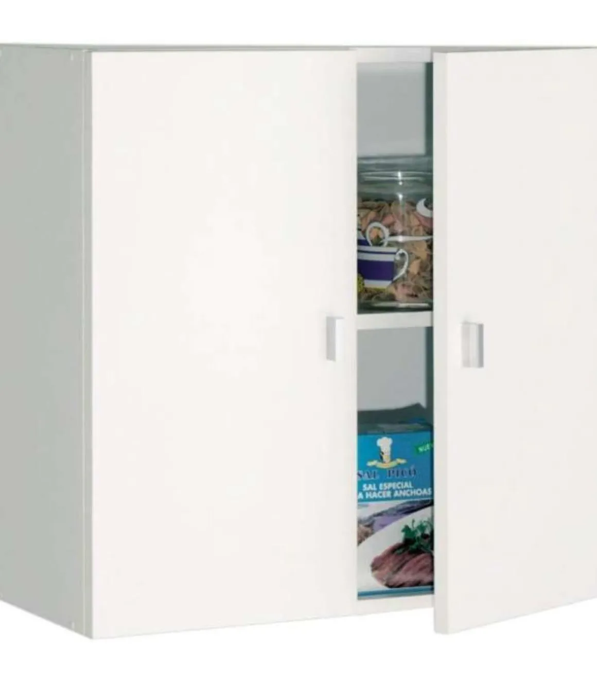 Modulo alto colgado Marbella en blanco 60 cm(ancho) 60 cm(altura) 26.5 cm(fondo)