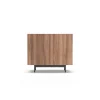 Mueble auxiliar 2 puertas abatibles modelo 601-1 acabado en nogal claro. 78 cm (alto) x 90 cm (ancho) x 34 cm (prof.)