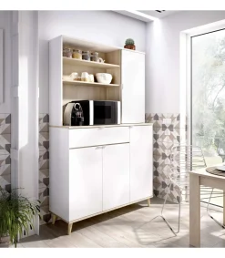 Mueble auxiliar Villarodrigo 4 puertas 1 cajon 3 estantes 188,5 cm(alto)119 cm(ancho)40 cm(largo)