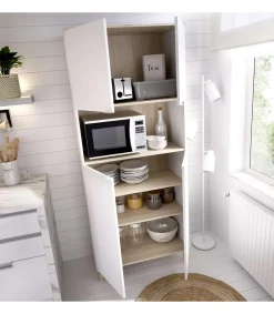 Mueble auxiliar Villarodrigo 4 puertas y estante 188,5 cm(alto)79 cm(ancho)40 cm(largo)