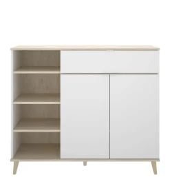 Mueble auxiliar Villarodrigo 2 puertas 1 cajón y estantes 102 cm(alto)120 cm(ancho)40 cm(largo)