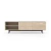 Mueble bajo televisión Md-608-1 en color roble, 52cm(alto) 180cm(ancho) 43cm(largo)