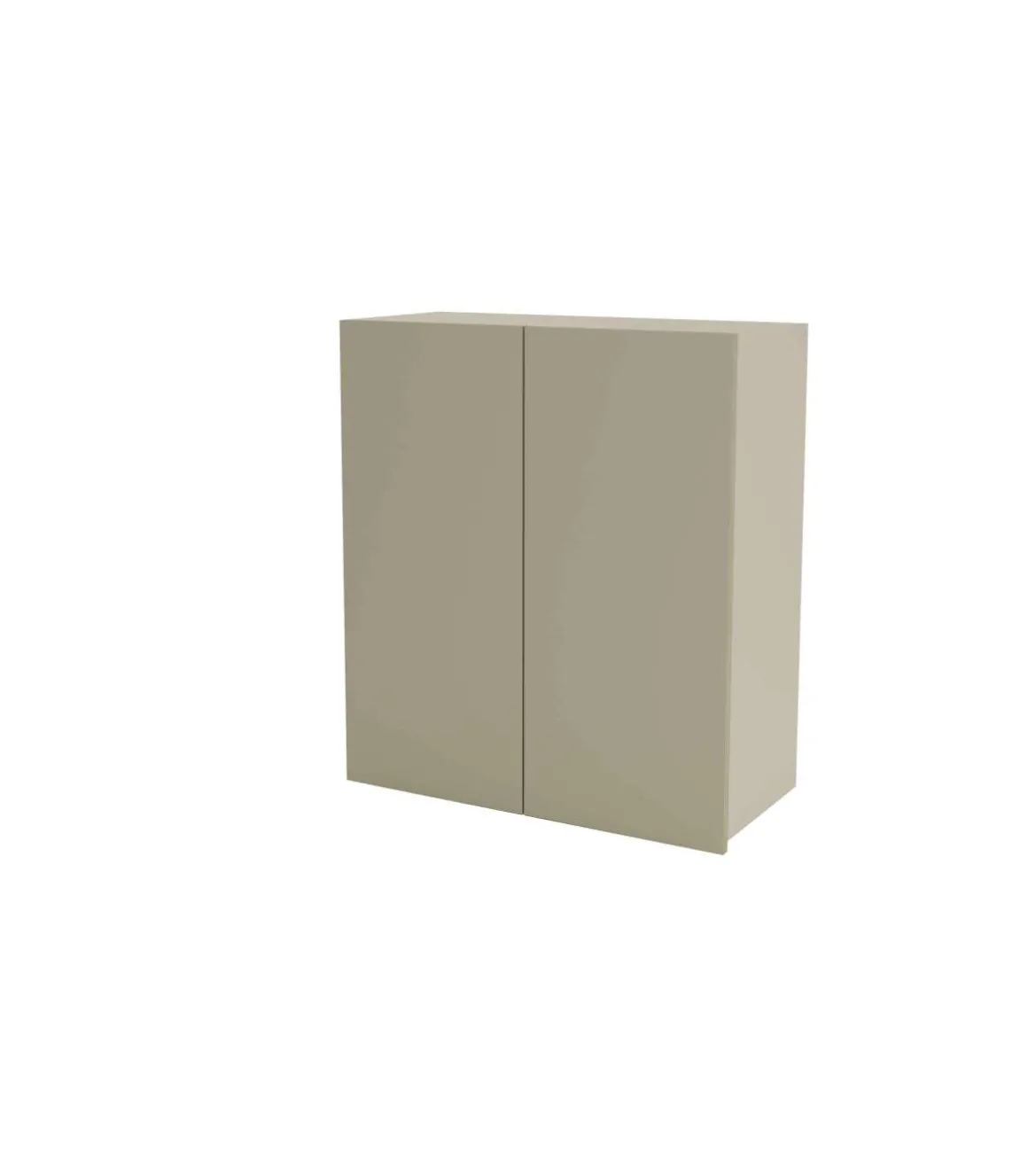 Mueble cocina alto con dos puertas en color visón, 90 cm(alto)80 cm(ancho)35 cm(largo)